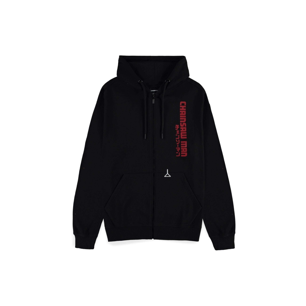 Chainsaw Man - Chainsaw Devil Vest met capuchon - Zwart